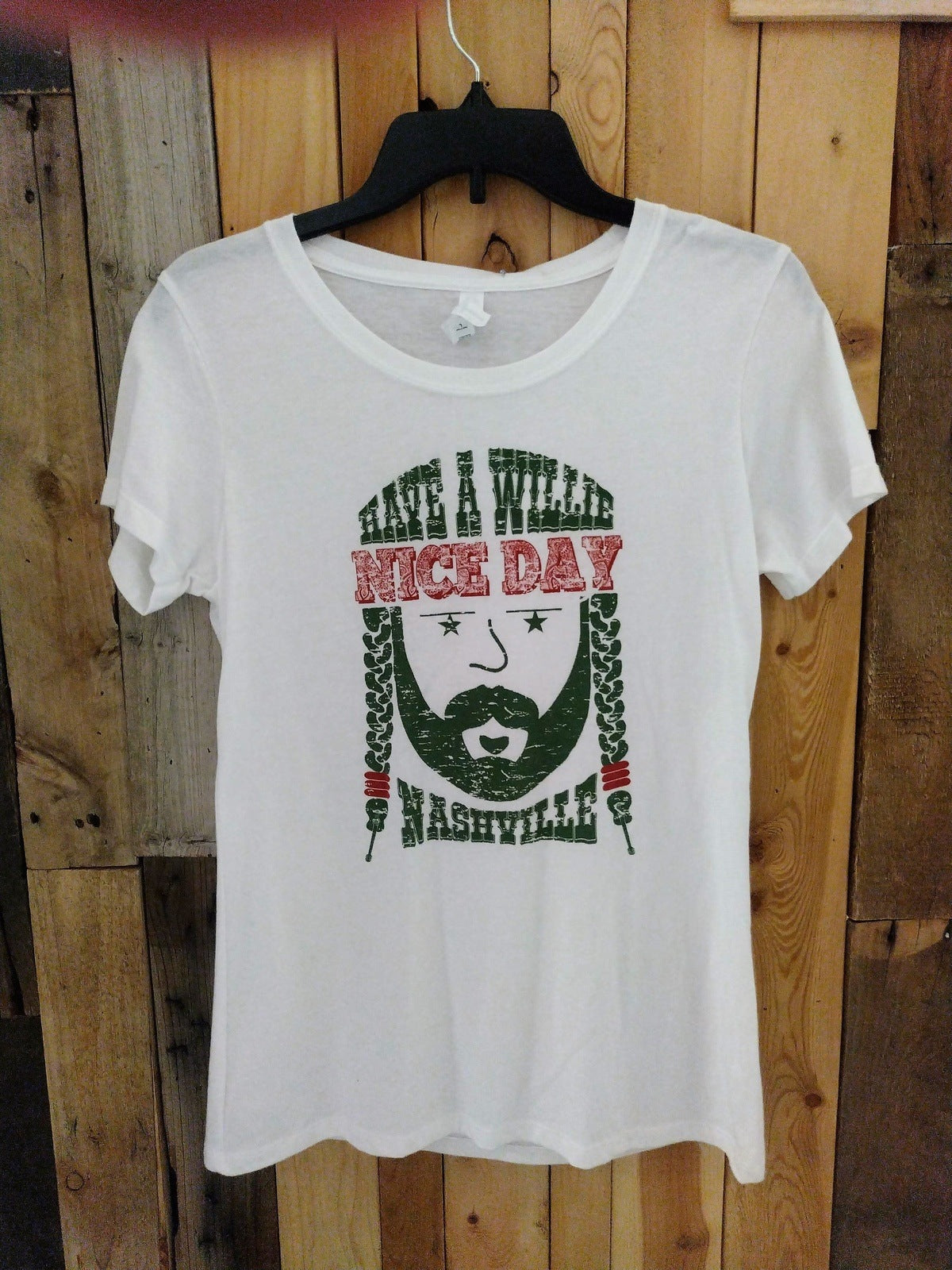 Willie Nelson Women's T Shirt Size Large 285946WH