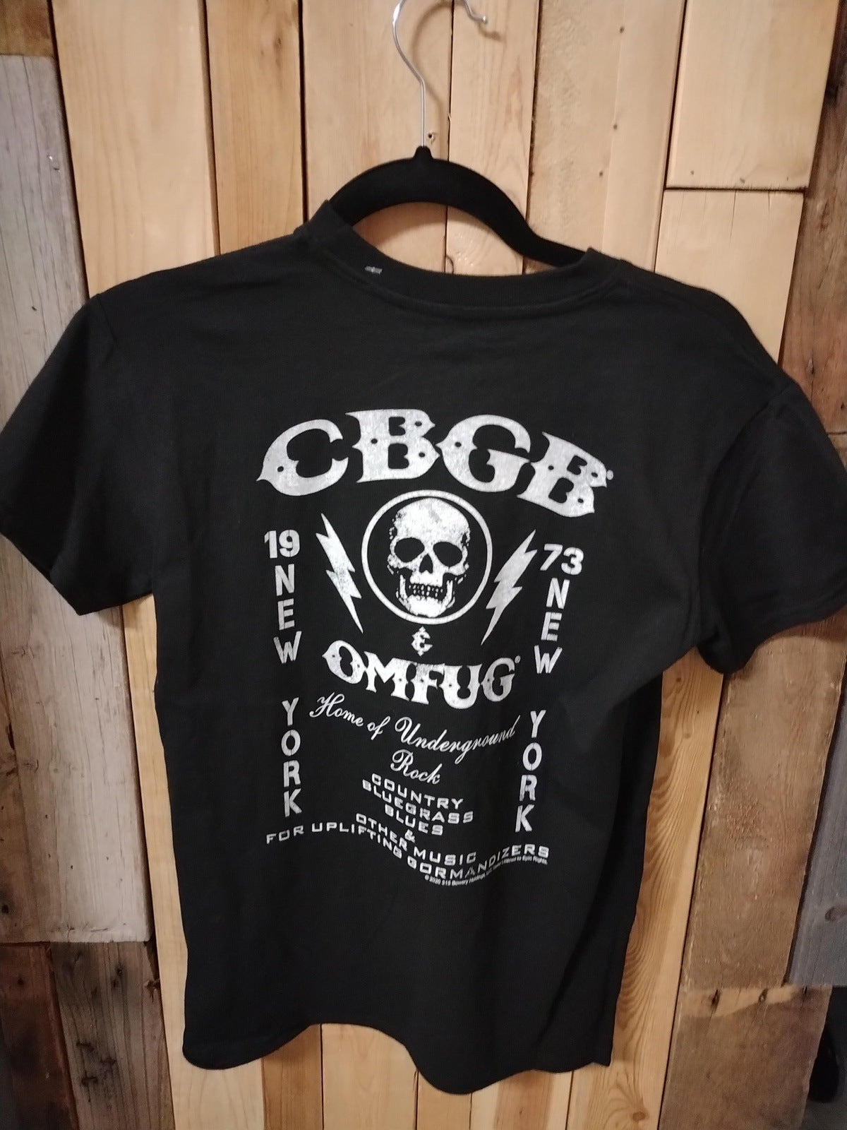 CBGB Est. 1973 Tee Shirt Size Small- New