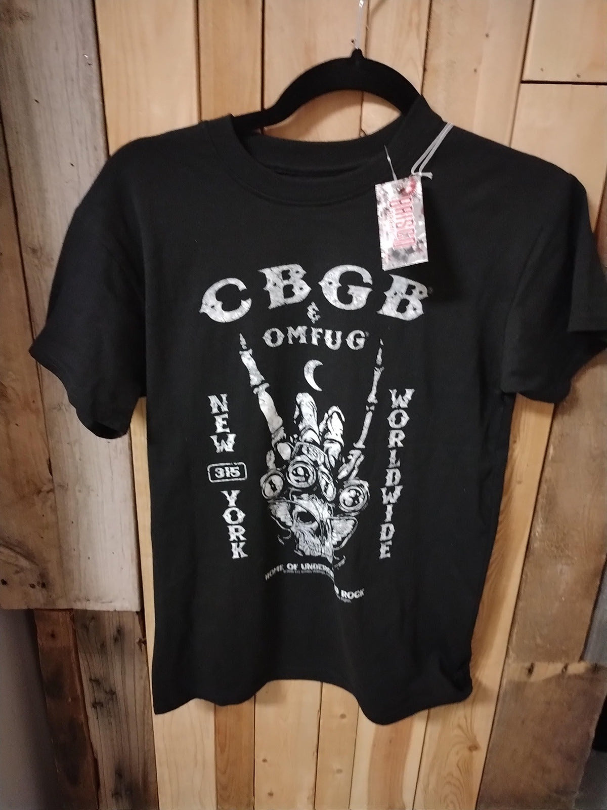 CBGB Est. 1973 Tee Shirt Size Small- New