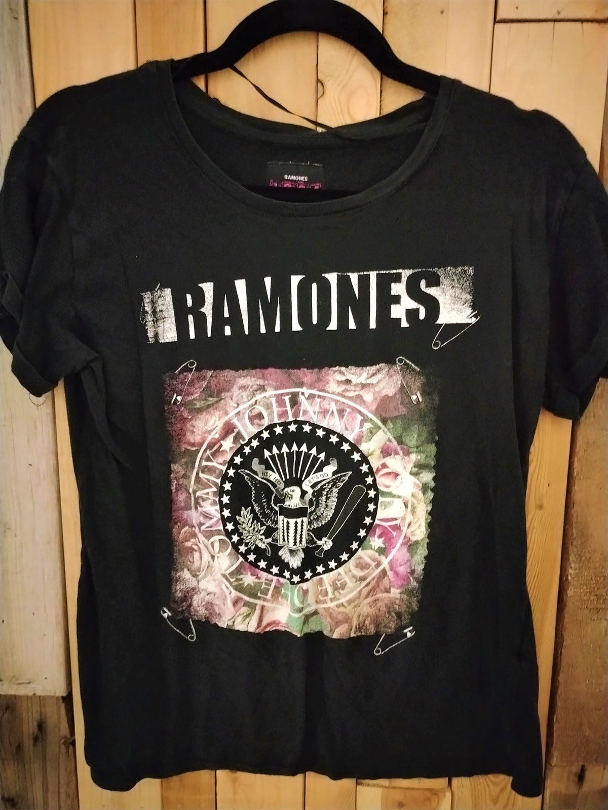 Ramones 1-2-3-4 Official Ramones Women's Tee Shirt Size Small