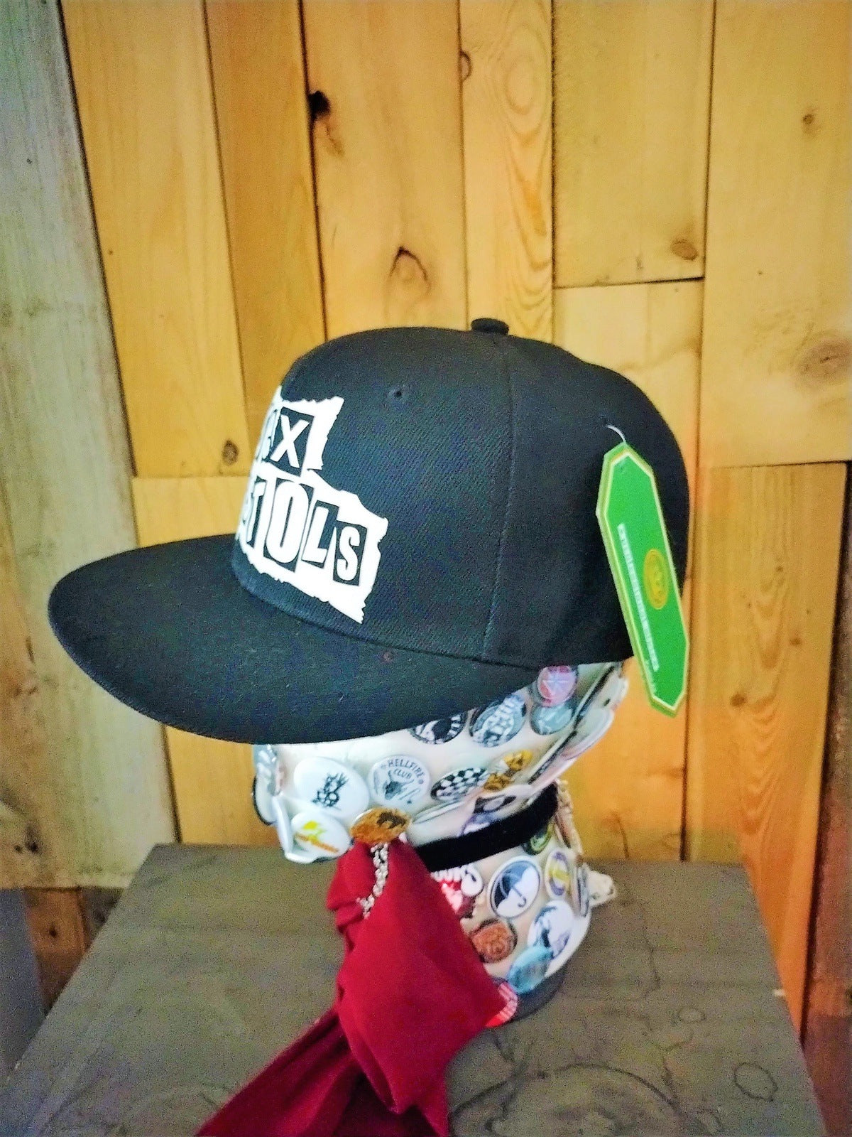 Sex Pistols Black Snapback Hat