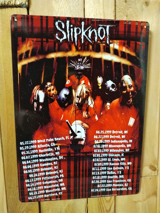 Slipknot Sign 8.25 inch X 11.5 inch