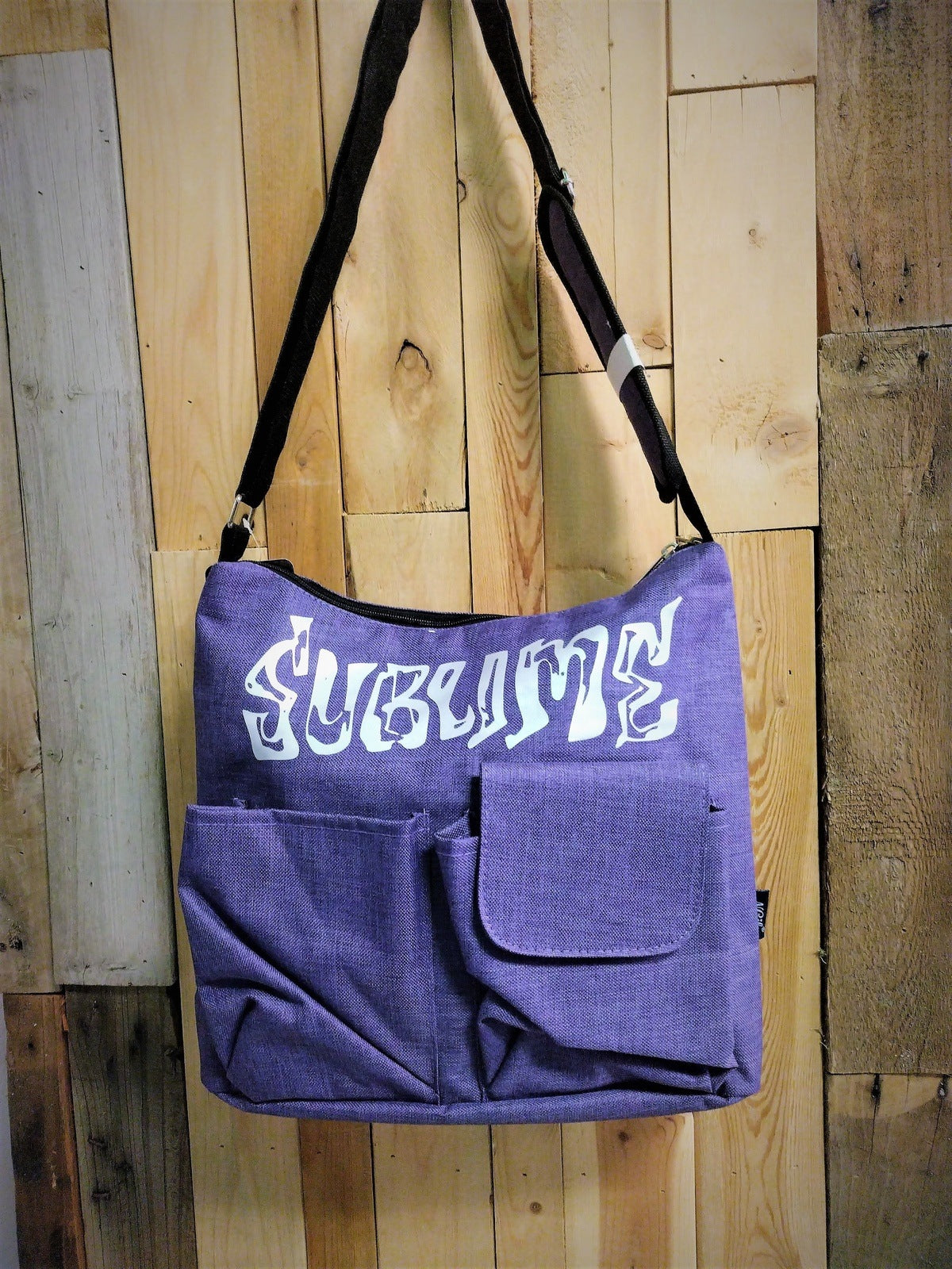 Purple supreme shoulder store bag