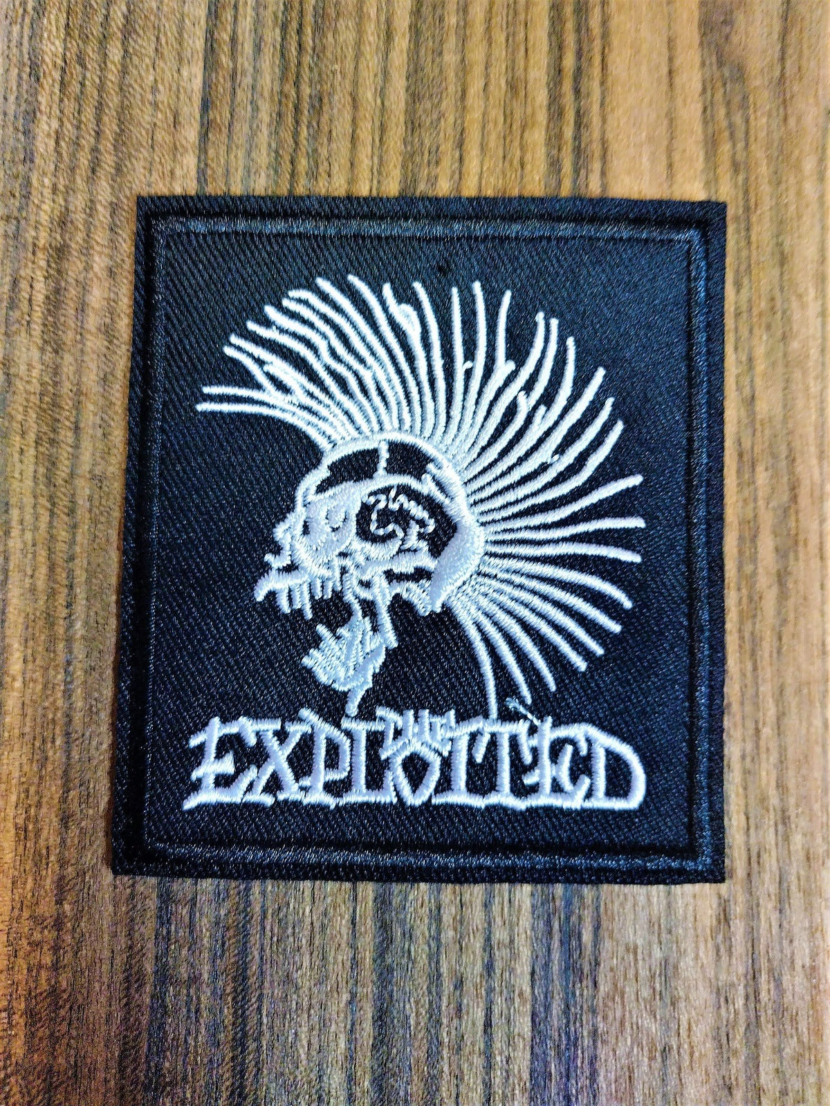 The Exploited Patch approx. 3 inches X 3 inches