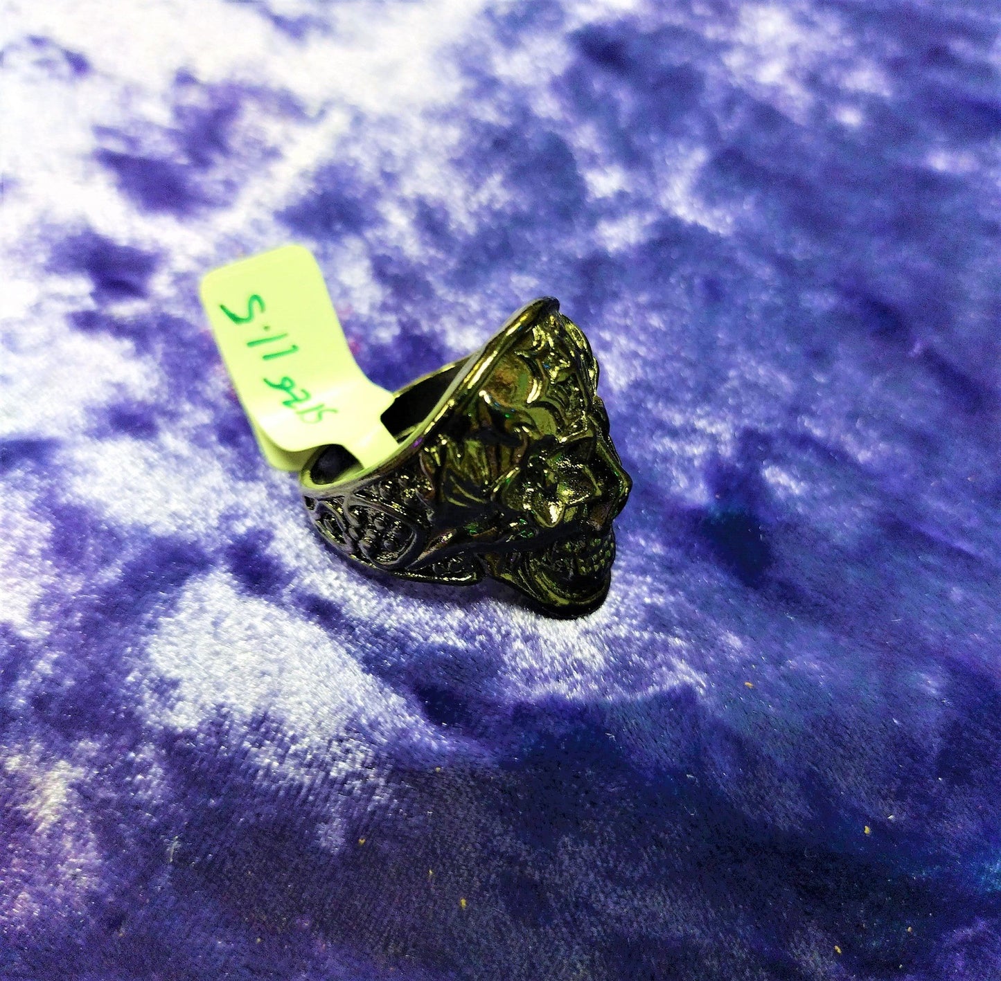 Black Skull Ring size 11.5