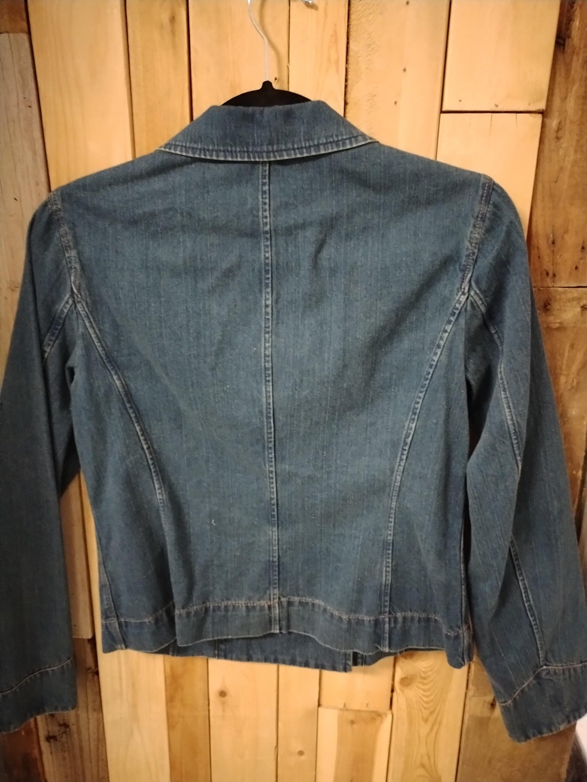 Lauren Jeans Co. Women's Double Breasted Denim Jacket Small