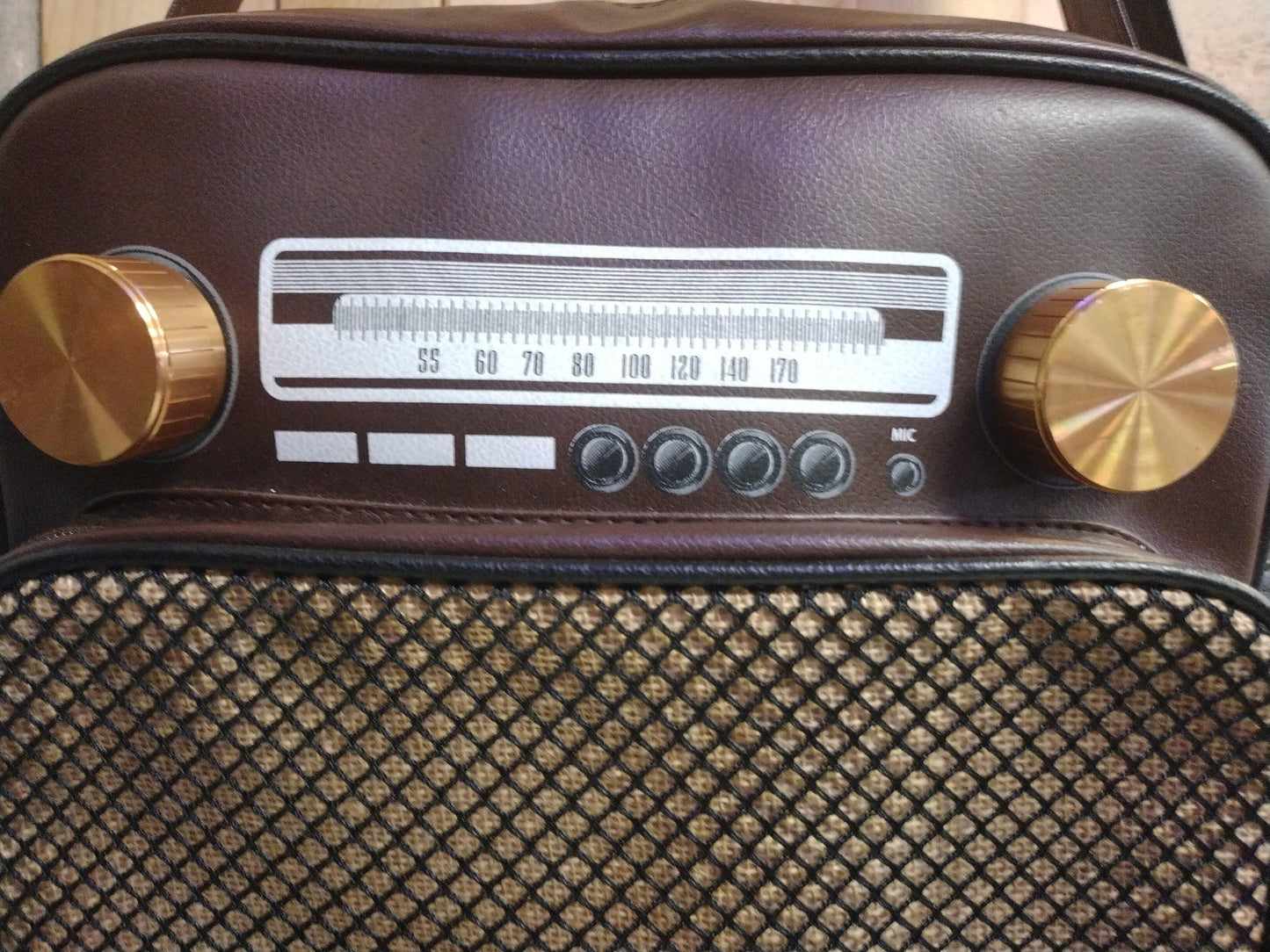 Radio Messenger Tote Bag
