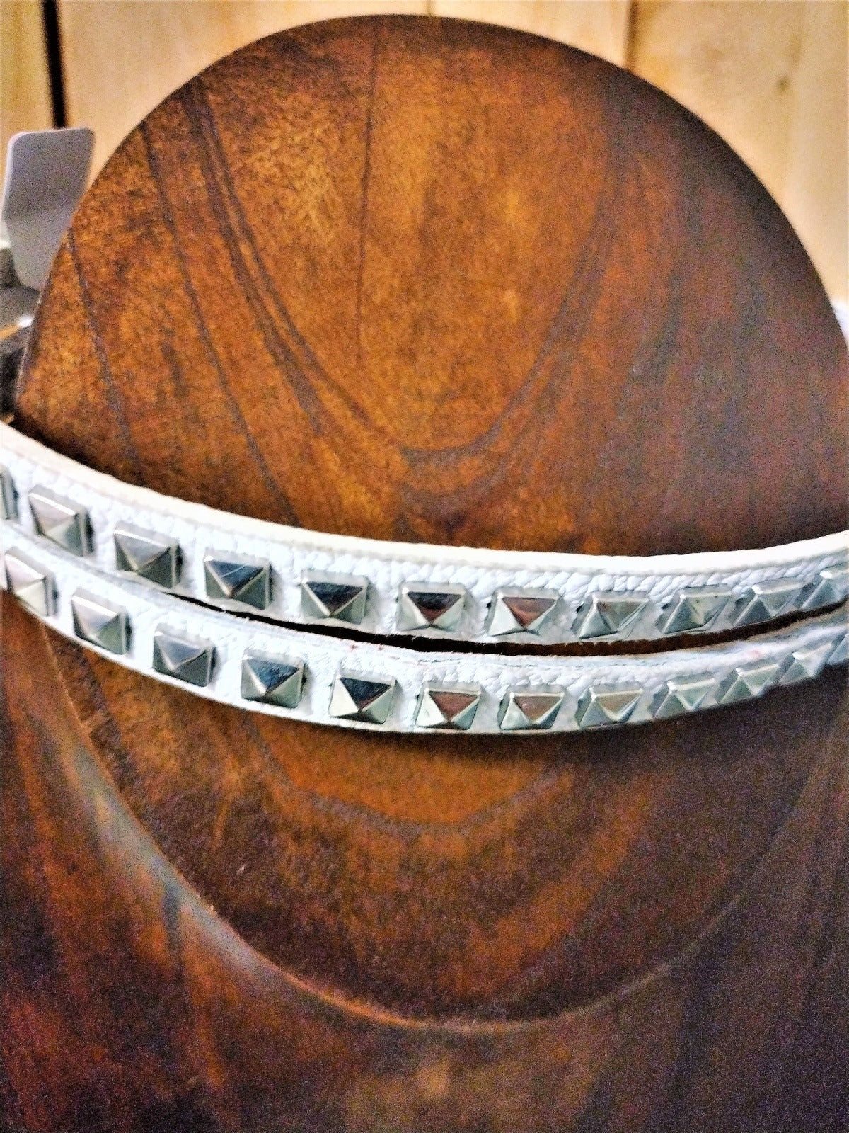 White Studded Choker