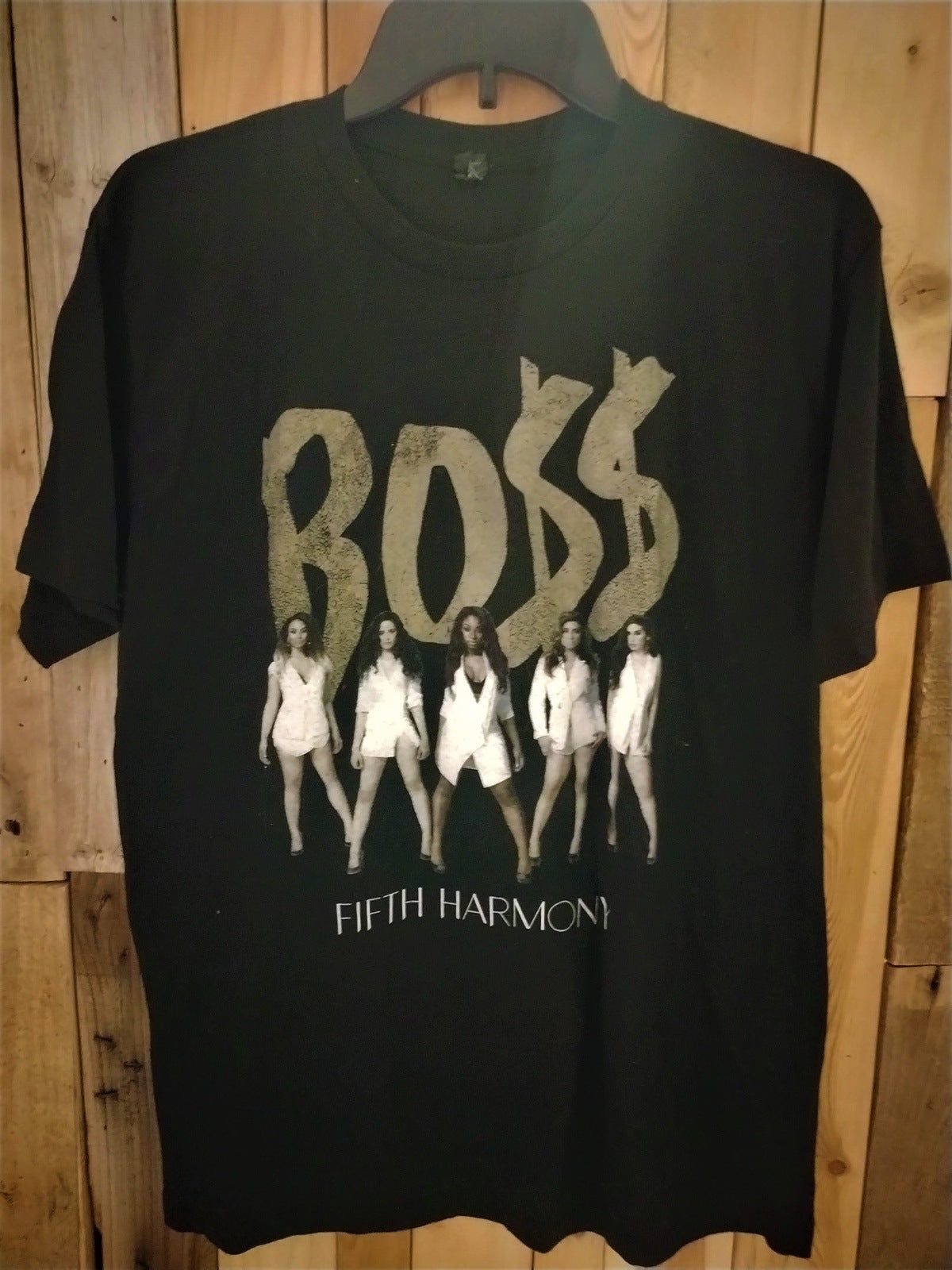 Fifth Harmony "BO$$" Women's Large T Shirt 295196WH