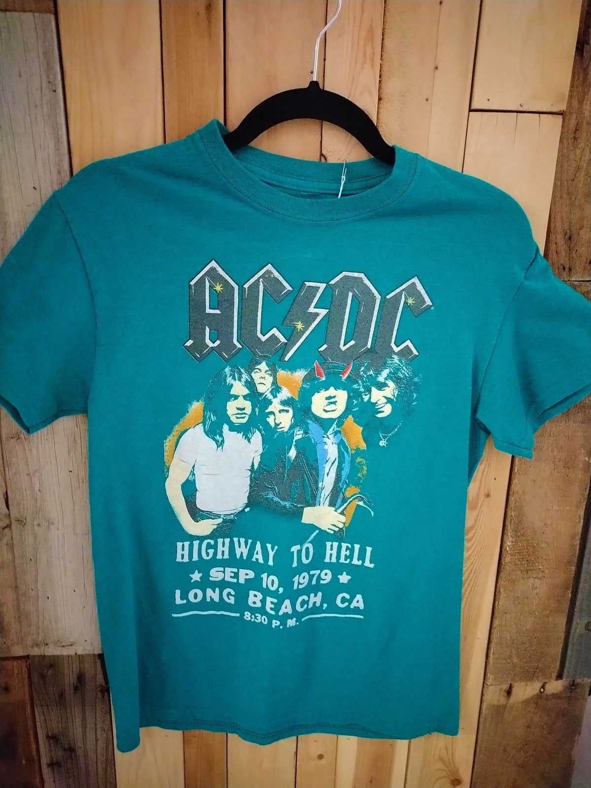 ACDC Official Merchandise "Highway to Hell" T Shirt Size Small by Goodie Two Sleeves