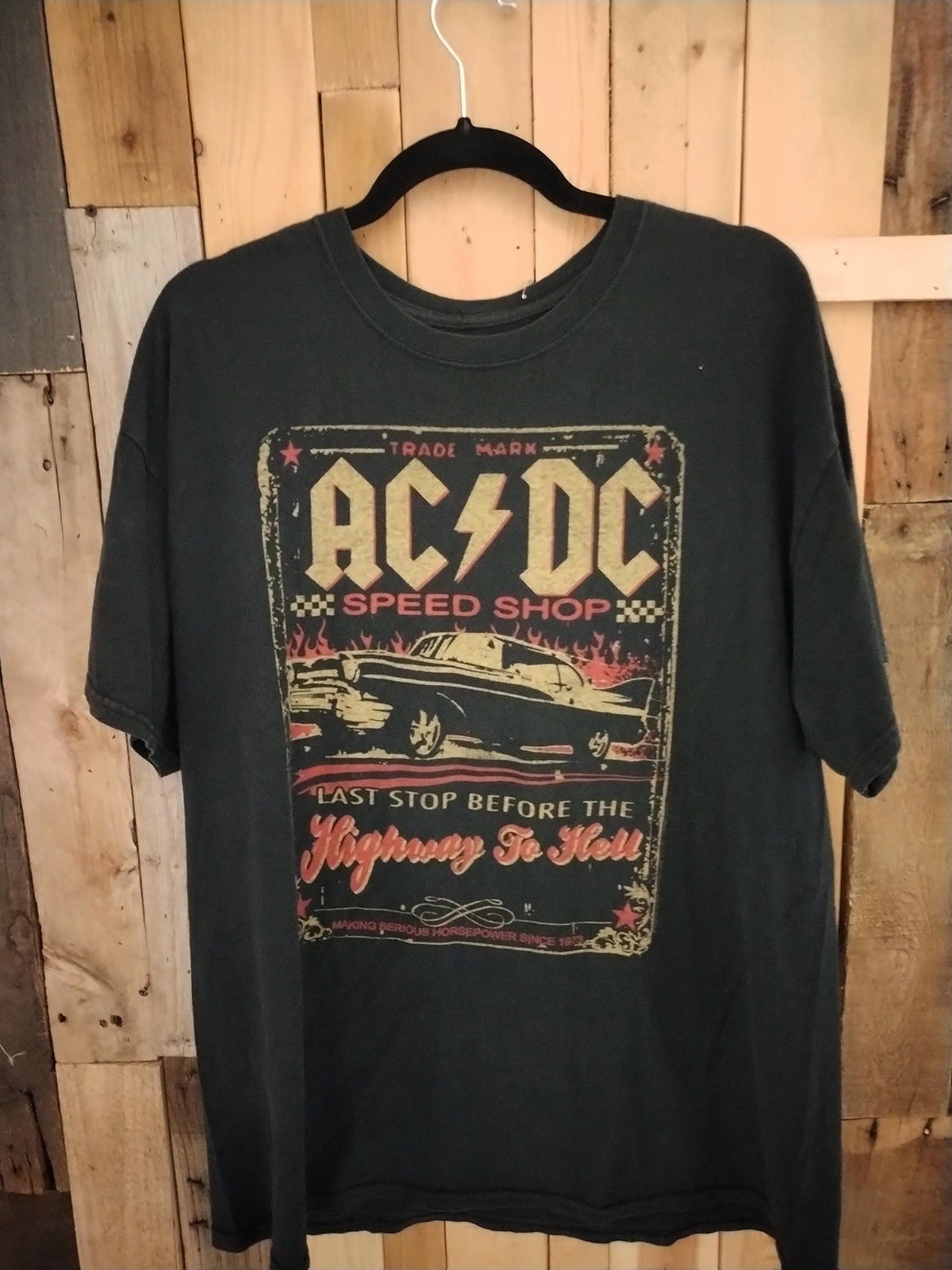 ACDC Speed Shop T Shirt Size XL