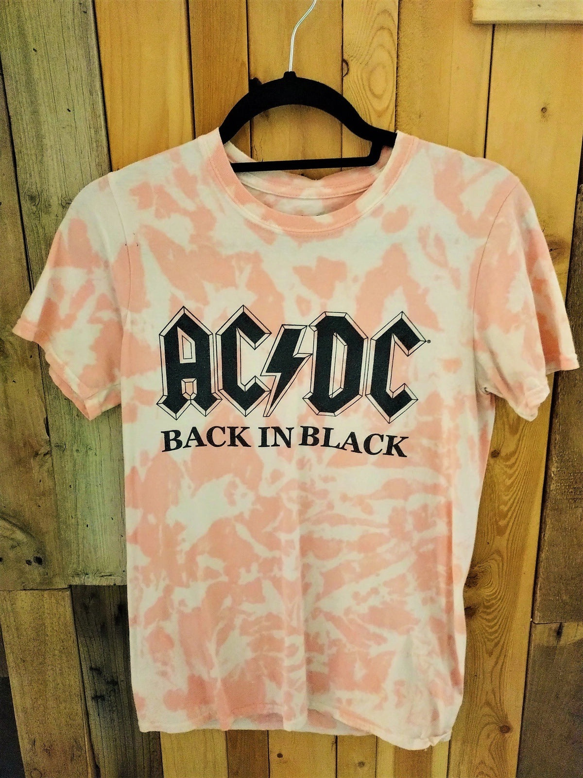 ACDC Official Merchandise Tie Dye T Shirt Size XS #202030