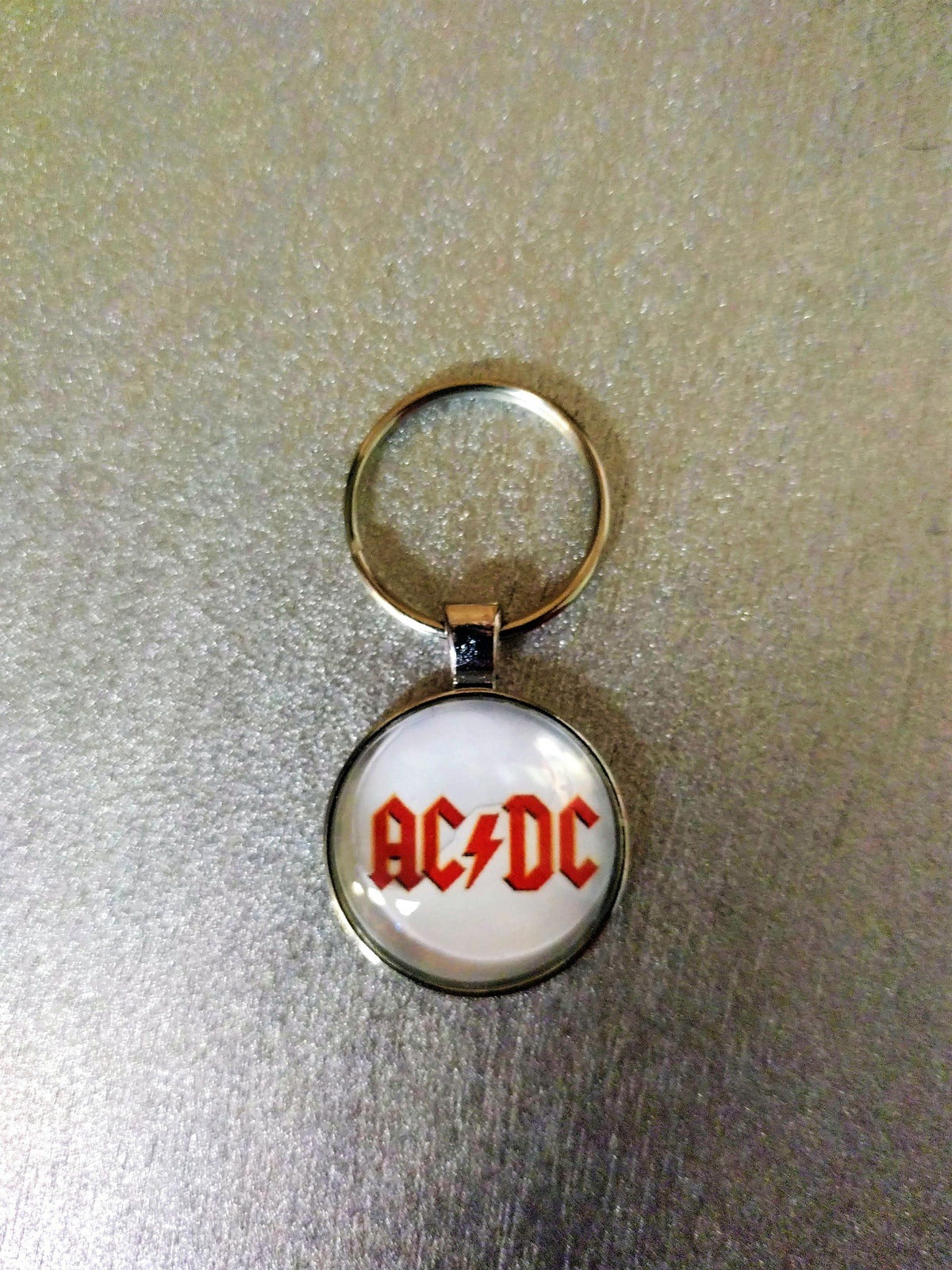 ACDC 1 Inch Keychain