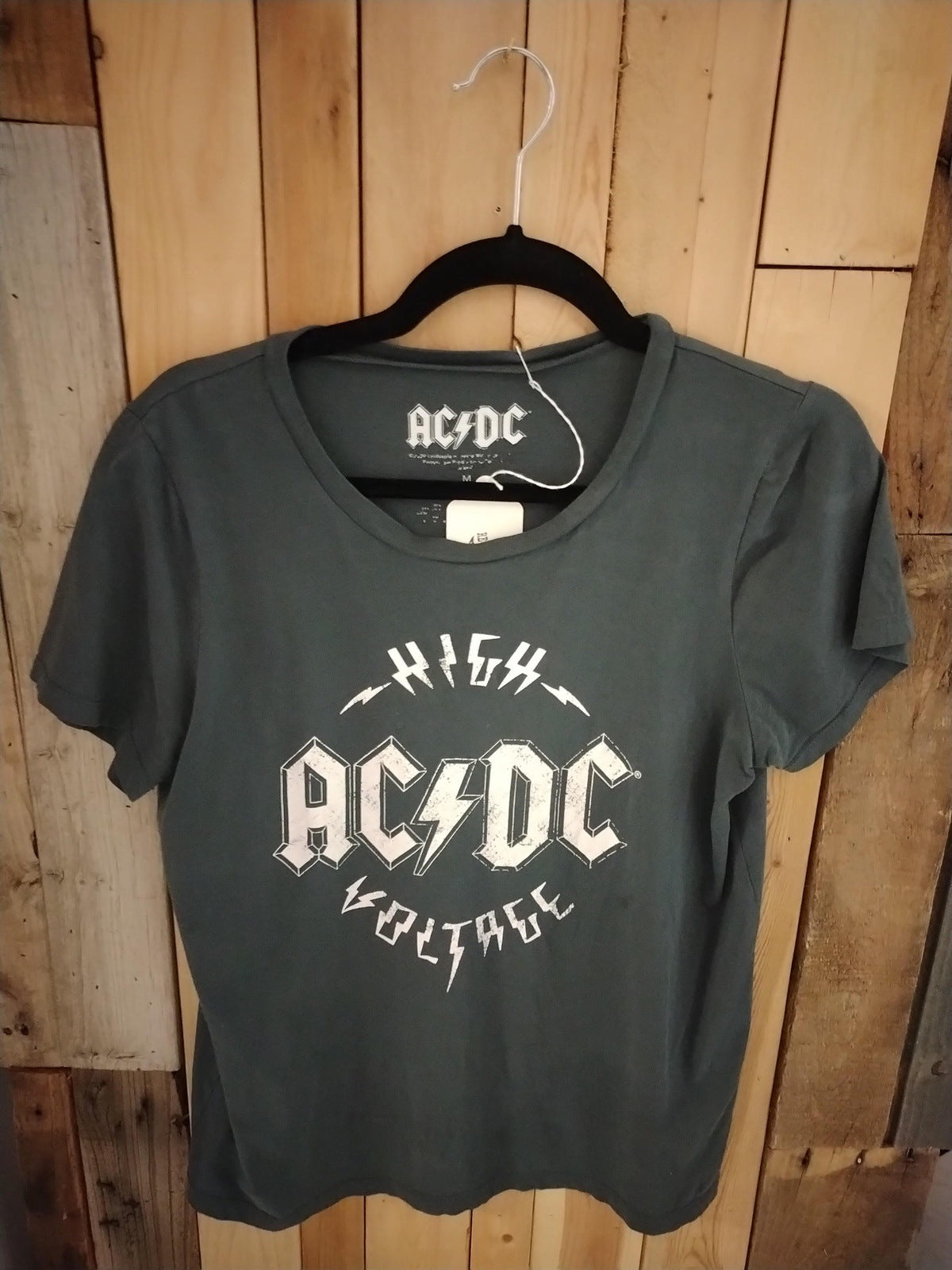 ACDC Official Merchandise Women's T Shirt Size Large