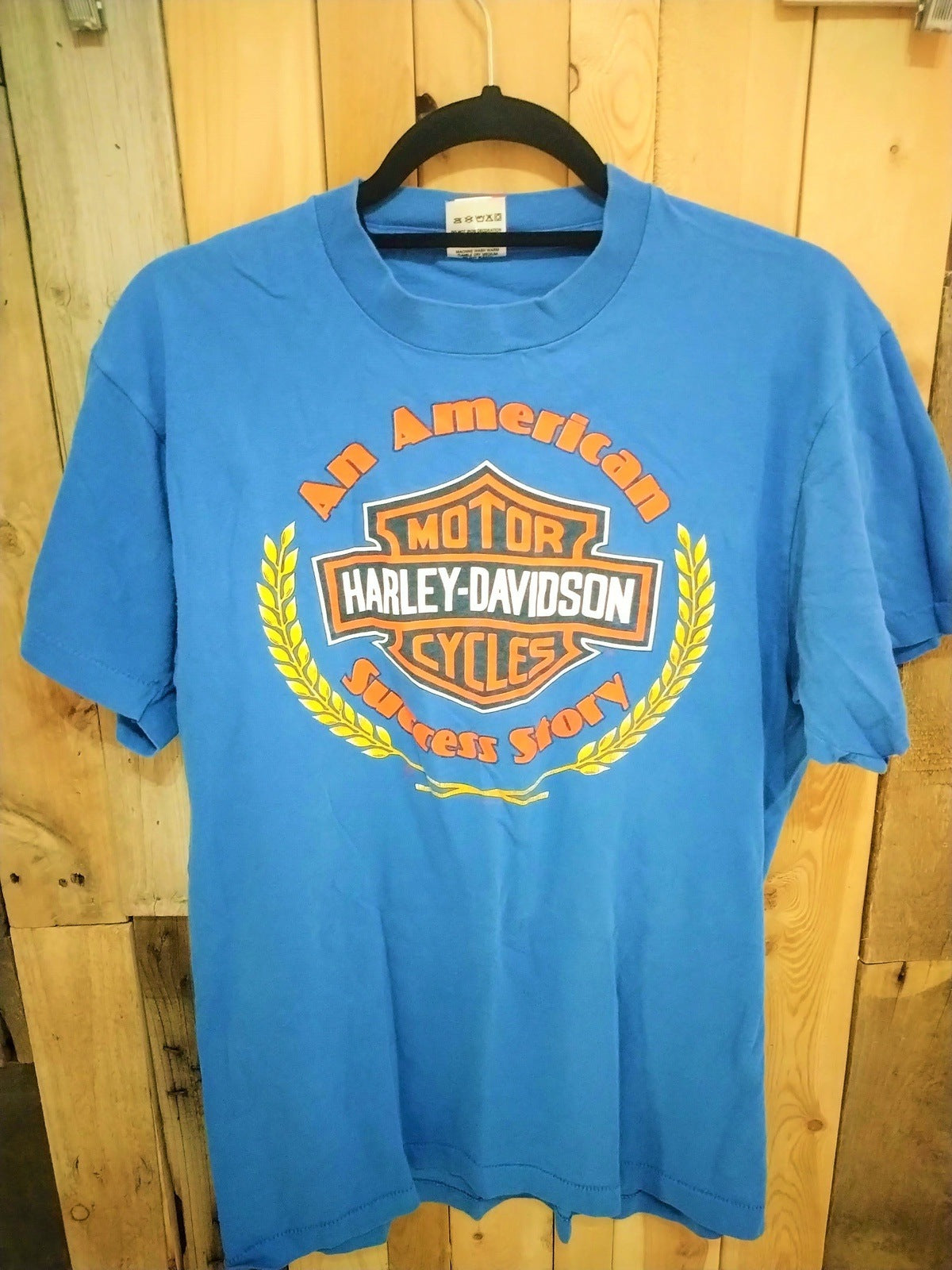 Vintage Harley Davidson Men's T Shirt "Chicks" Albuquerque N.M. Size Large