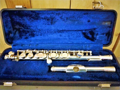 Armstrong Piccolo Model 290 Silver Plated Piccolo With Case