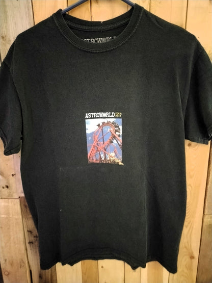 Astroworld Tour 2018 Wish You Were Here Men's T Shirt Size Medium Hard to Find