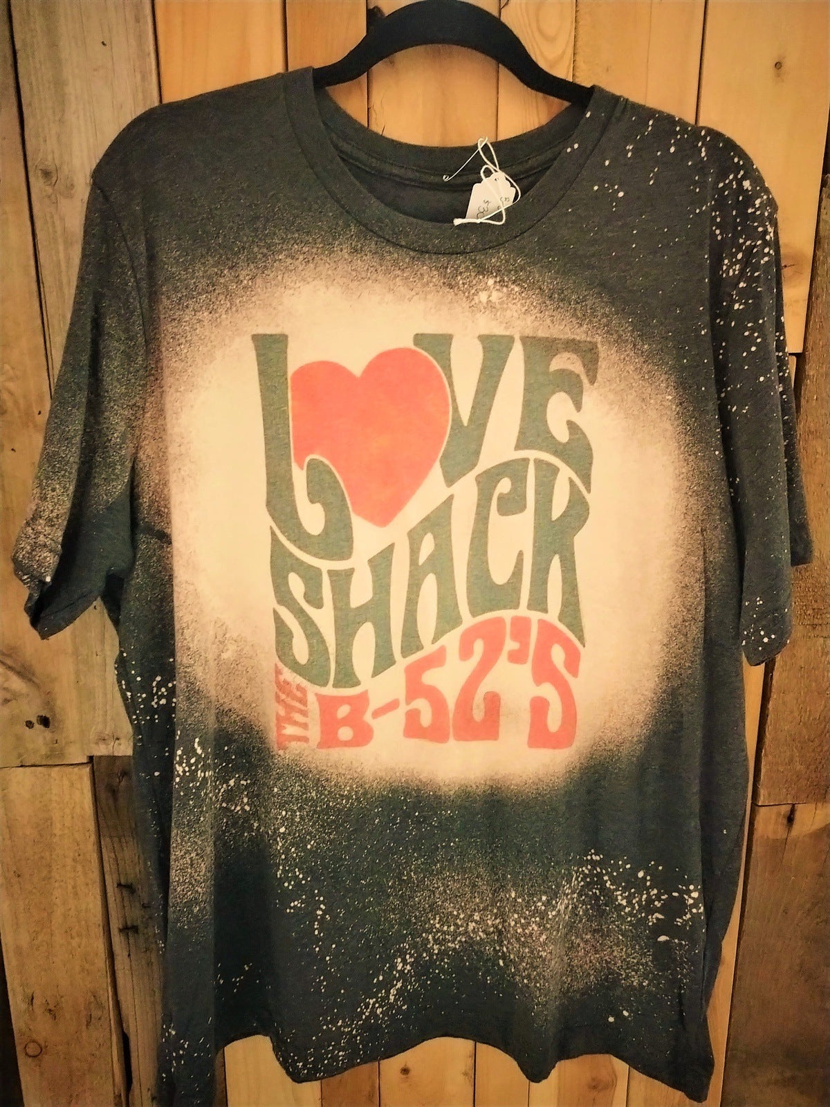 The B52's "Love Shack" T Shirt Size XL