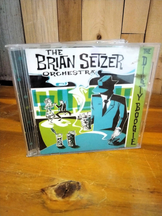 Vintage The Brian Setzer Orchestra The Dirty Boogie CD In Good Shape