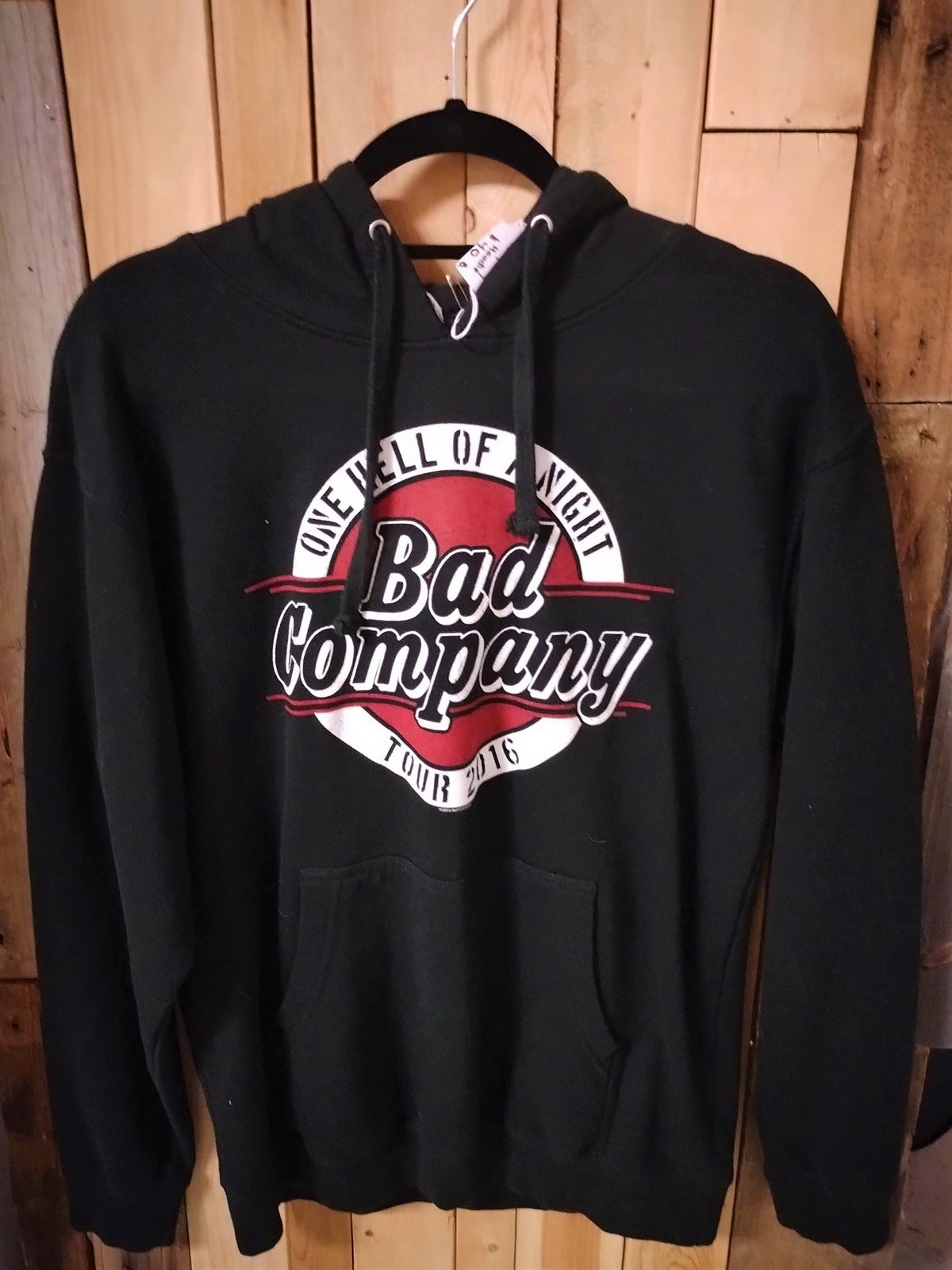 Bad Company "One Hell Of A Night" 206 Tour Hoodie Size Medium