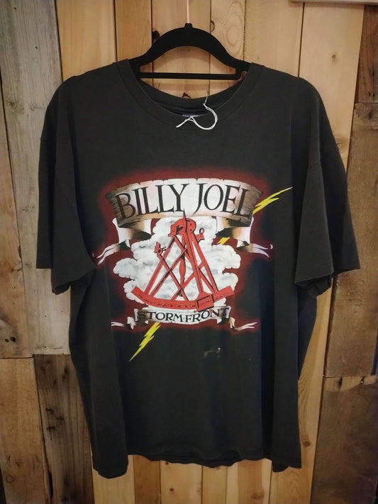 Billy Joel "Storm Front- Only the Good Die Young" T Shirt Size XL