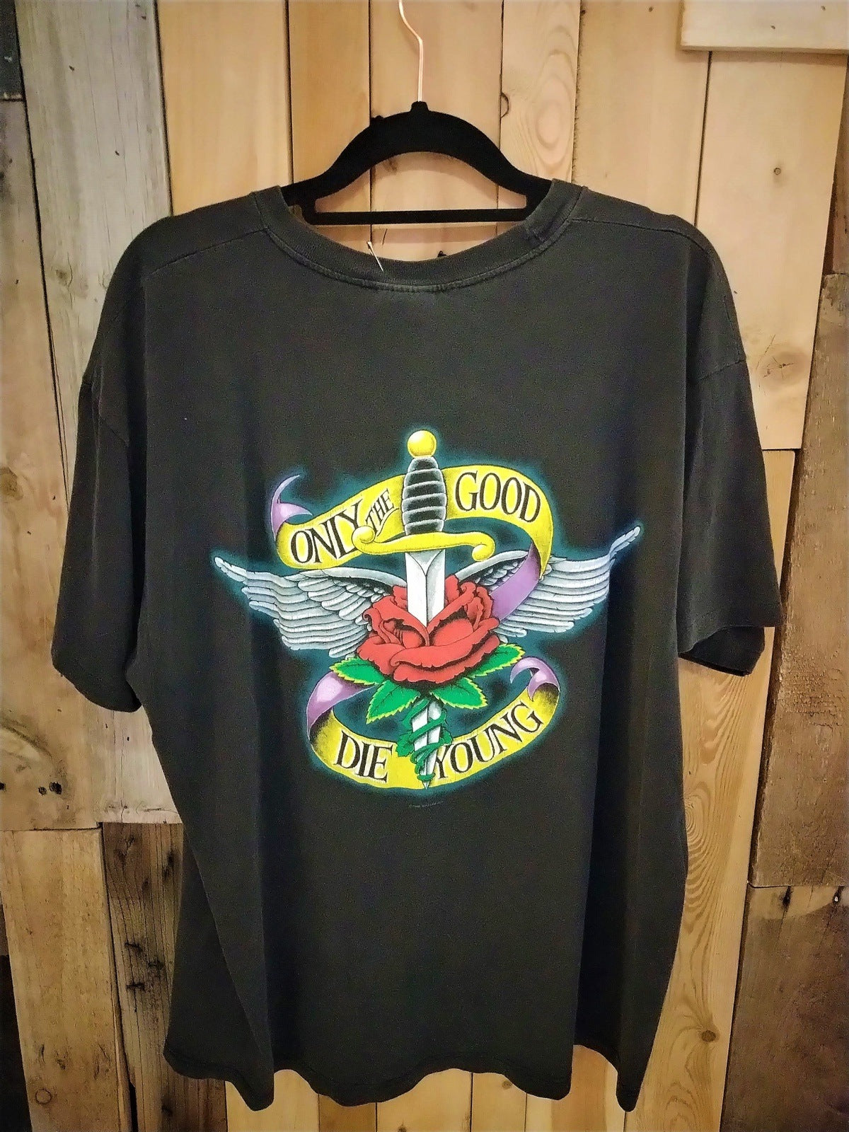 Billy Joel "Storm Front- Only the Good Die Young" T Shirt Size XL