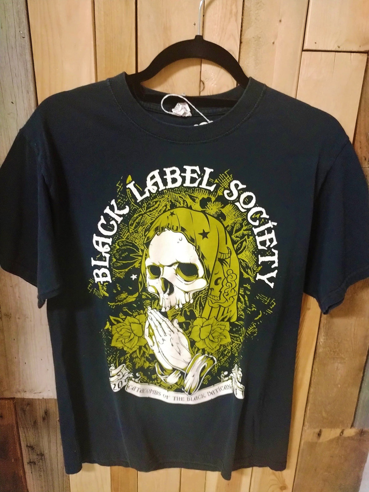 Black Label Society 2014 Tour Tee Shirt Size Medium