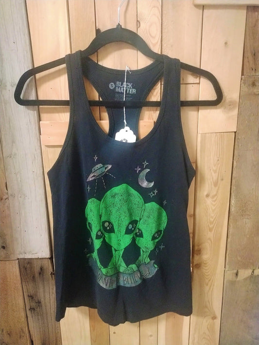 Black Matter Women's Tank Top Size Small