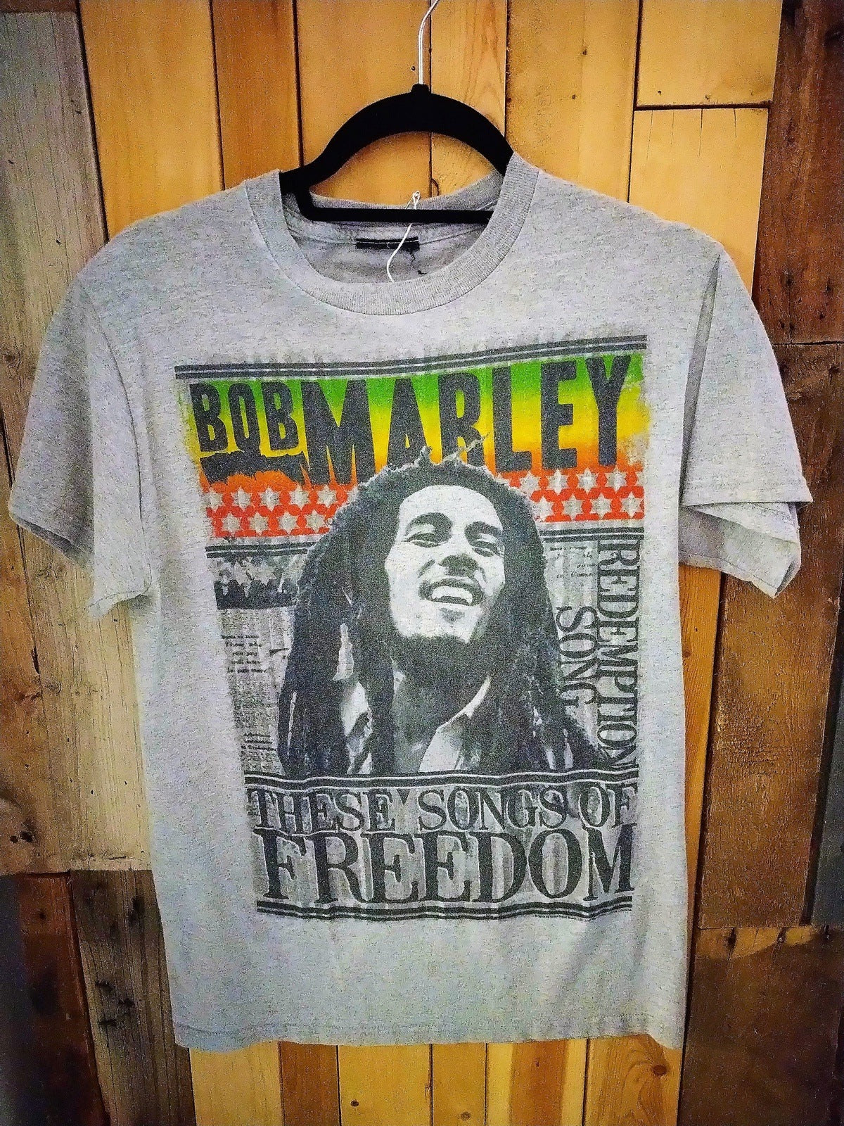 Bob Marley "Redemption Song" T Shirt Size Medium