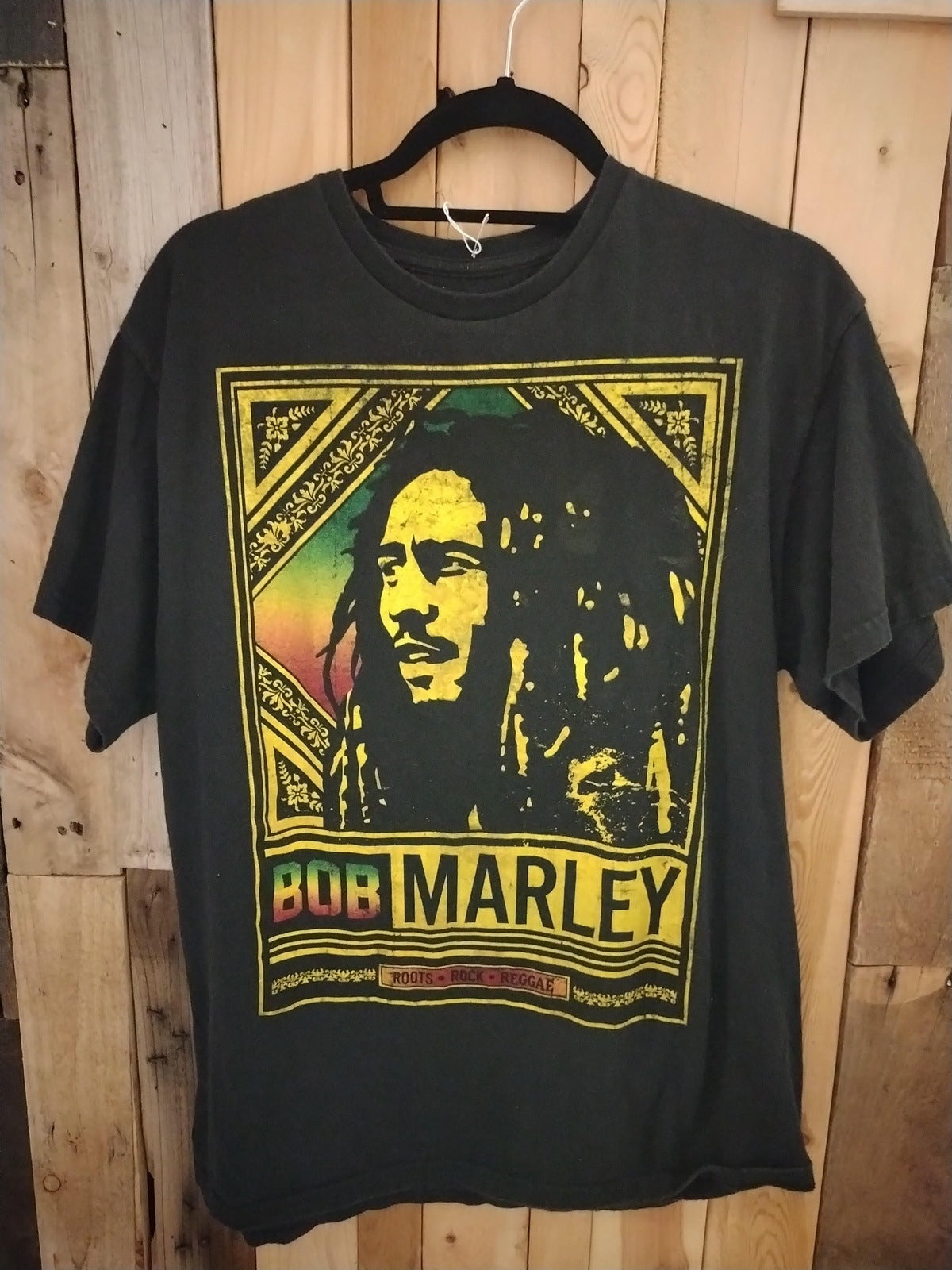 Bob Marley Official Merchandise Roots Rock Reggae T Shirt Size Large