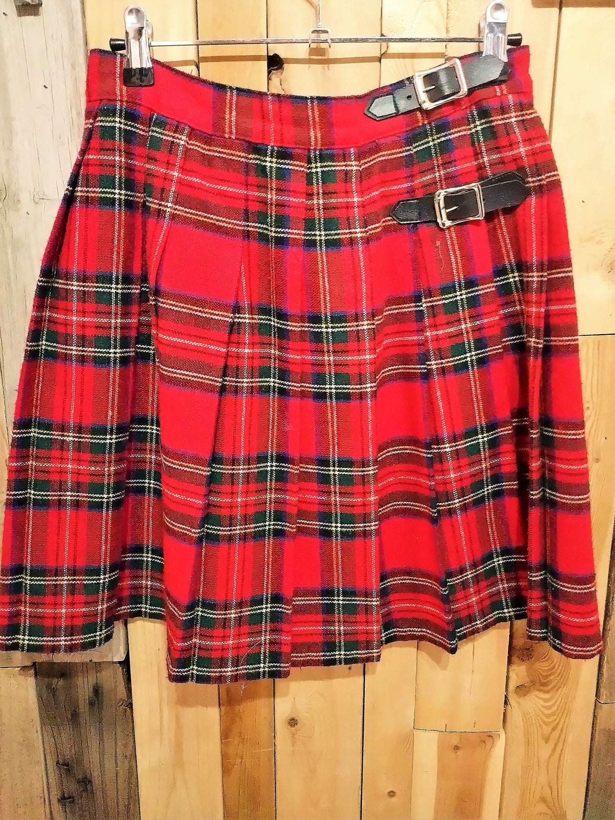 CT Studio Vintage Plaid Skirt Size 9