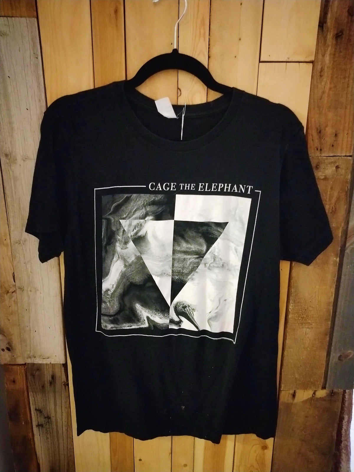 Cage The Elephant T Shirt Size Medium As Is Small Stains on Front