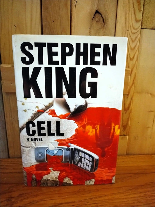 Stephen King Cell Hard Cover Torn Dust Jacket 24981HC