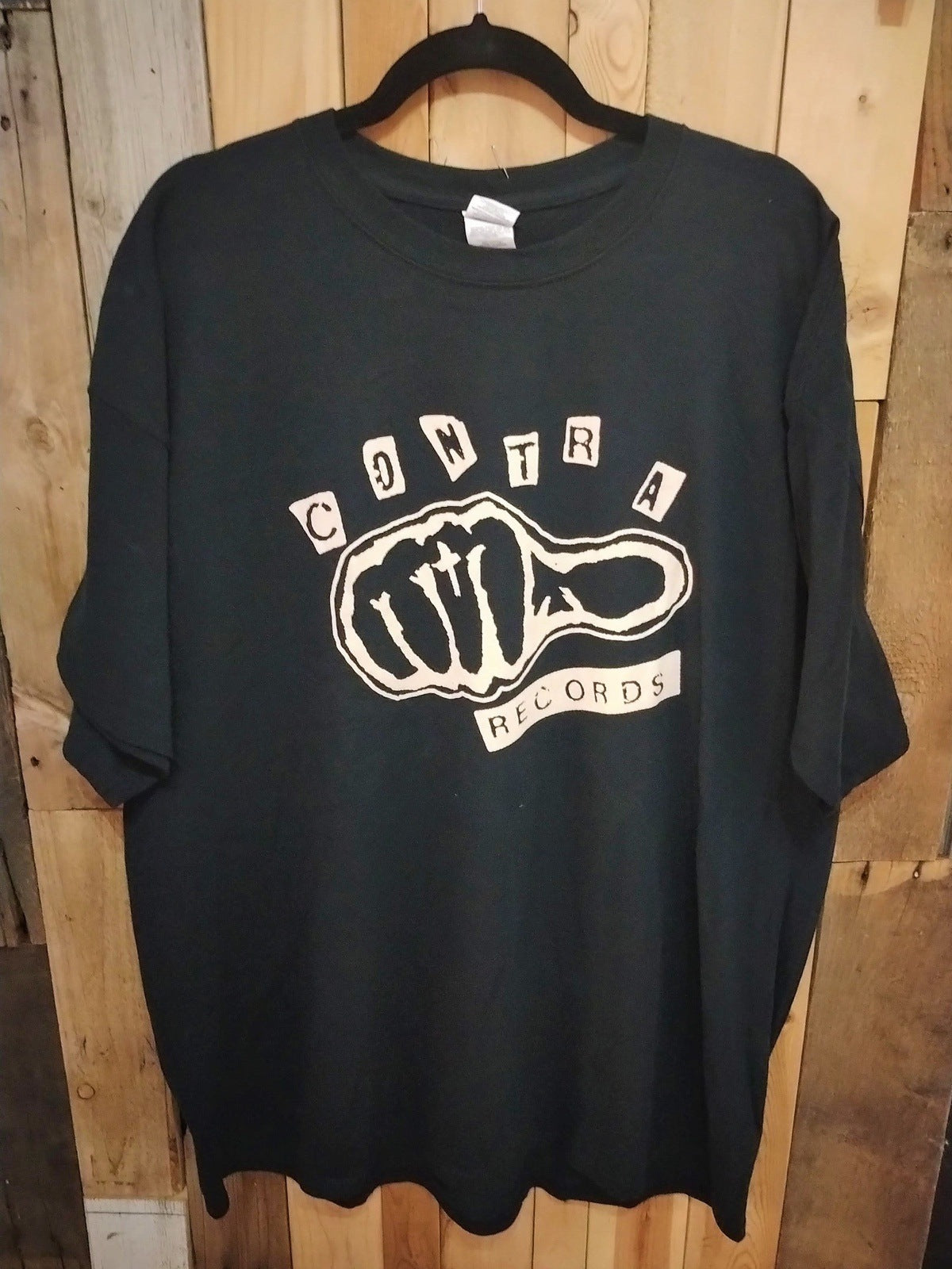 Contra Records T Shirt Size 2XL