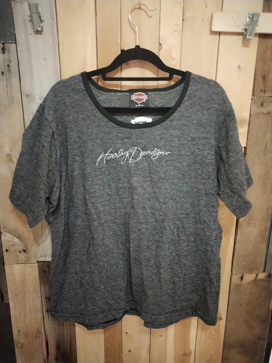 Harley Davidson Women's Top Size Large Coralville Iowa