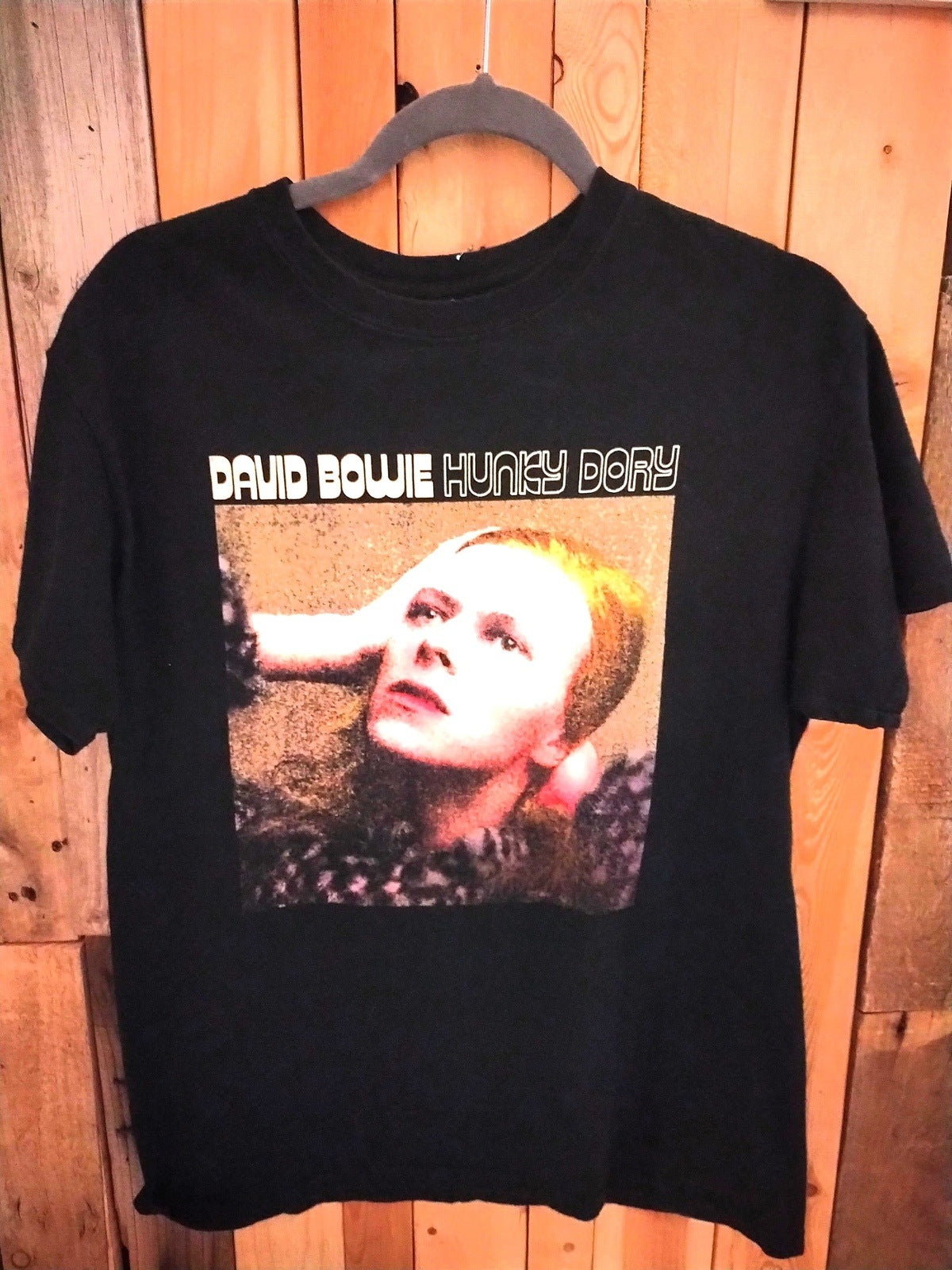 David Bowie Official Merchandise "Hunky Dory" T Shirt Size Medium