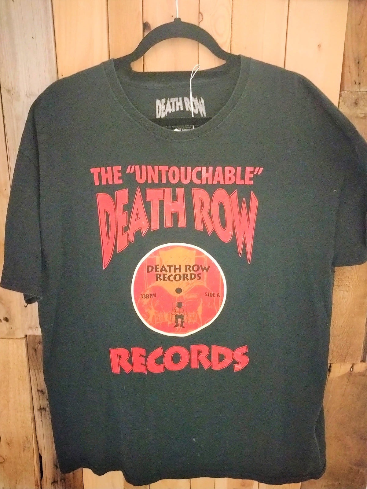 Death Row Records The "Untouchable" T Shirt Size XL