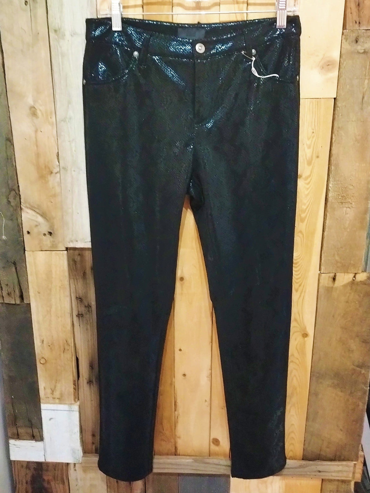 Eric Women's Faux Leather Snake Skin Pants Size 6