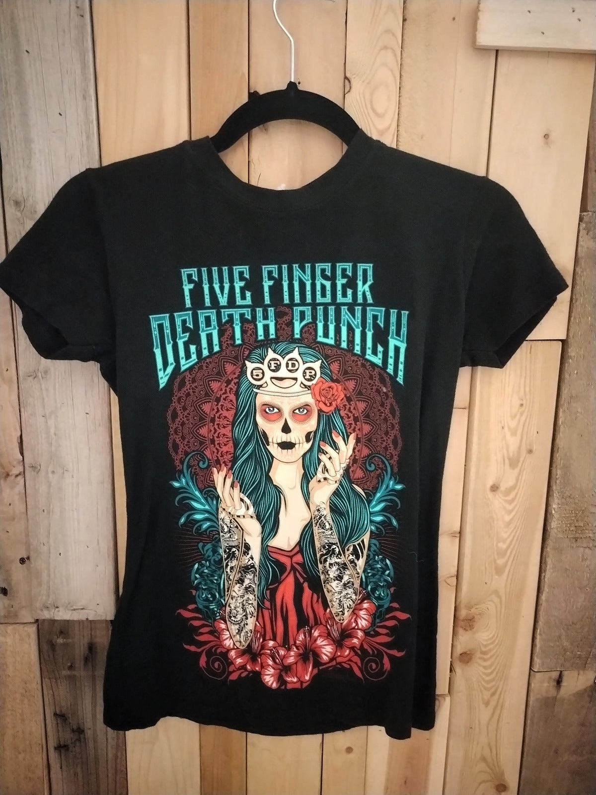 Five Finger Death Punch Women's T Shirt Size Small