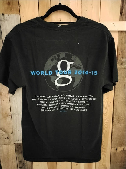 Garth Brooks World Tour 2014-2015 T Shirt Size Medium