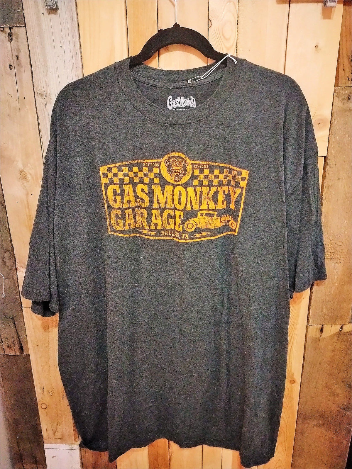 Gas Monkey Garage T Shirt Size 3XLT #959273WH