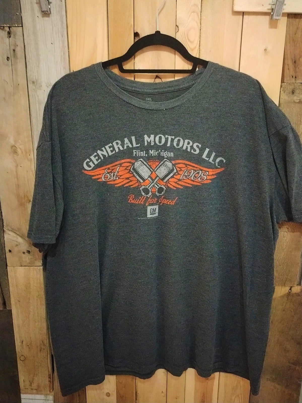 General Motors Flint Michigan T Shirt Size 3XL