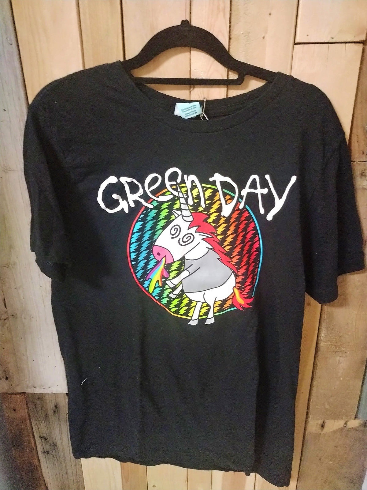Green Day Tee Shirt Size Medium
