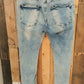 H&M Divided Men's Faded Skinny Jeans Size 36/32