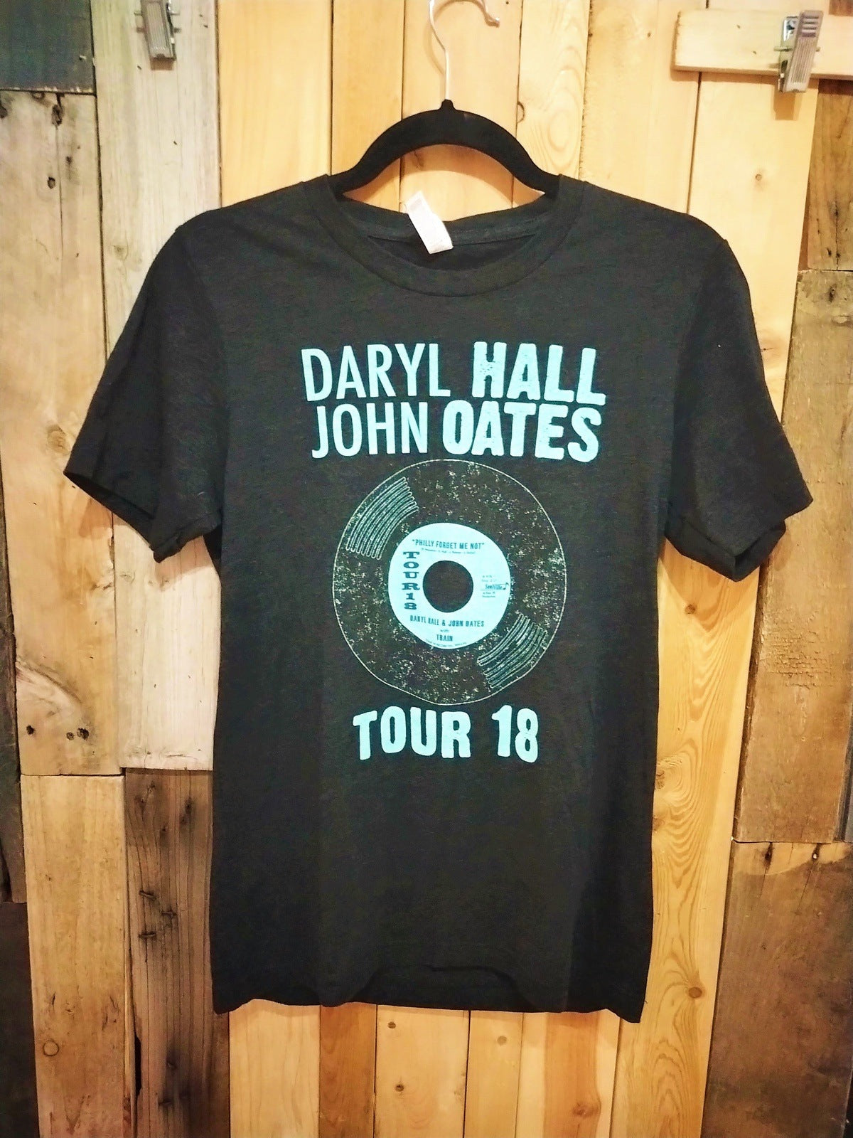 Hall And Oates 2018 Tour T Shirt Size Small 475268WH