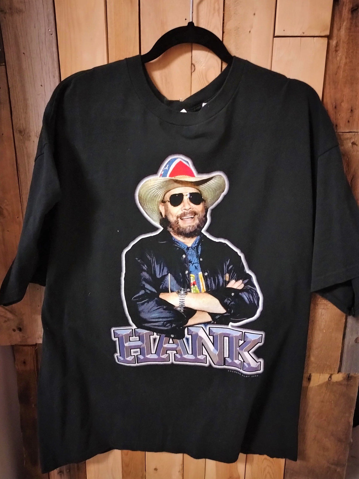 Hank Williams Jr. 2004 Tour T Shirt Size 2XL
