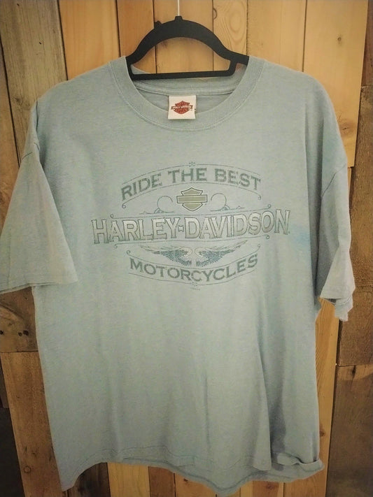 Harley Davidson Deadwood South Dakota T Shirts Size XL
