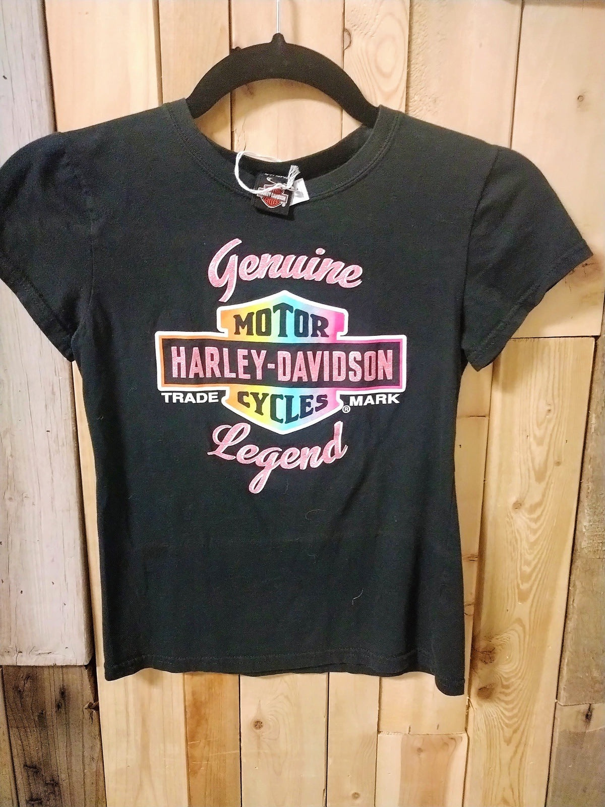 Harley Davidson St Paul Minnesota Girls T Shirt Size 10-12