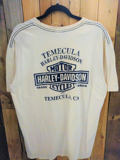 Harley Davidson Temecula Ca. T Shirt Size Large
