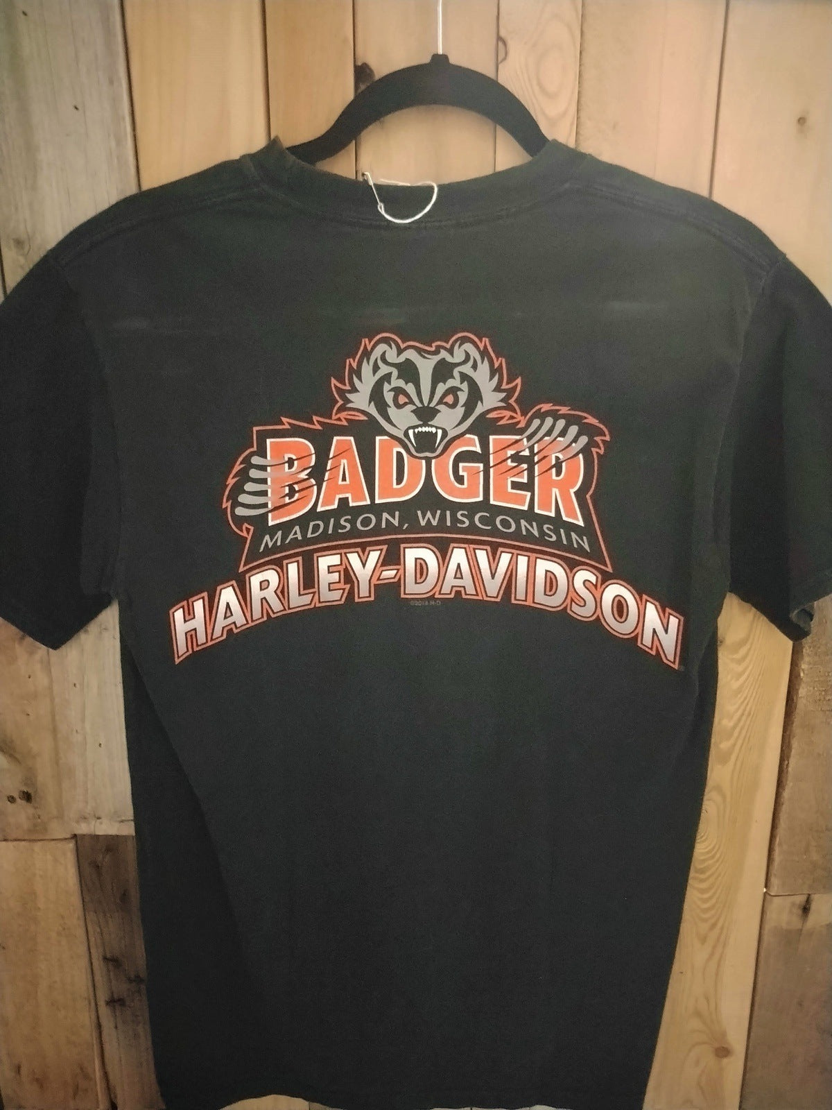 Harley Davidson Madison Wi. T Shirt Size Small